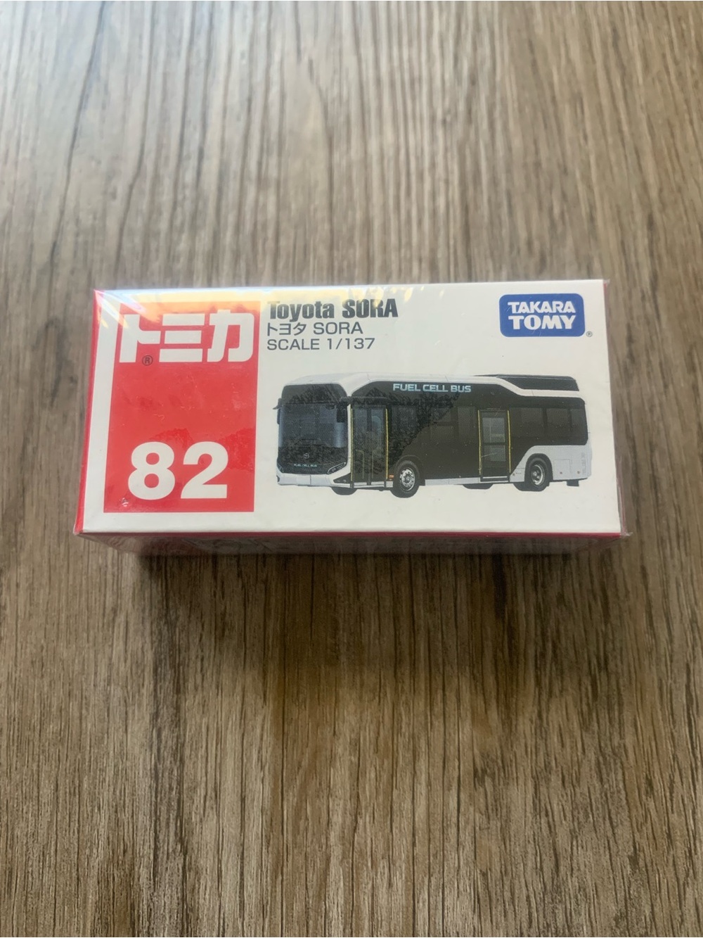 New Sealed TAKARA TOMY TOMICA #82 TOYOTA SORA BUS Diecast Model 1/137 SCALE